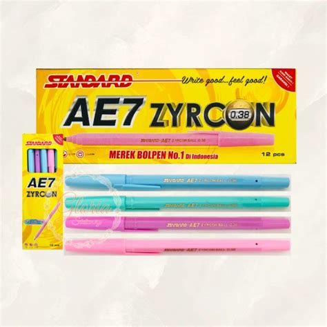 Jual Ae7 Zycron Pen Standard Ae7 Zycron Pulpen Standard Ae7 Zycron