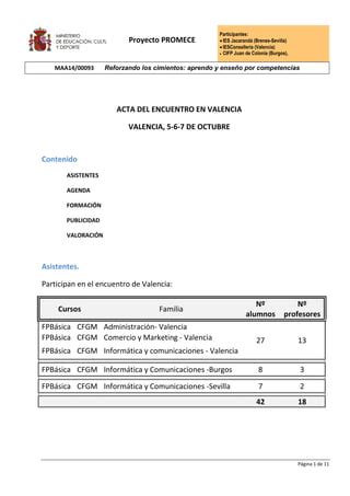 Anexo Iii Acta Encuentro Valencia Pdf