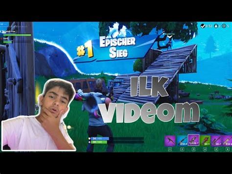 ILK VIDEOM TÜRKCE FORTNITE YouTube