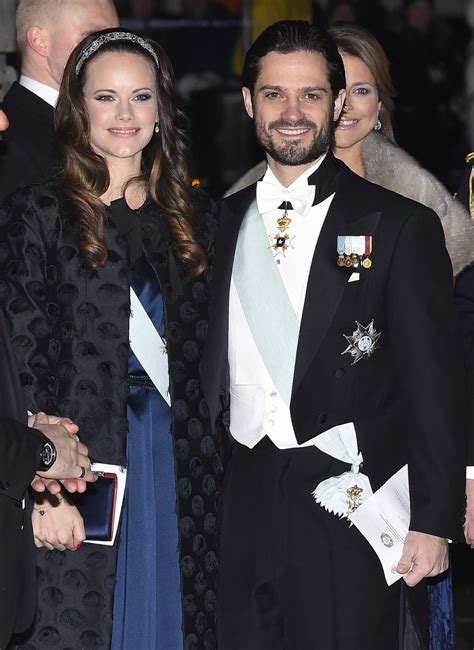 Photo La princesse Sofia et le prince Carl Philip de Suède lors de la