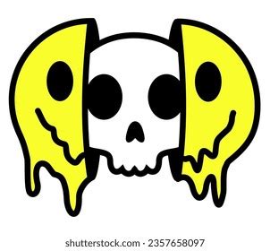 Skull Half Face Royalty Free Images Stock Photos Pictures Shutterstock