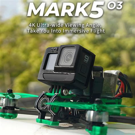 GEPRC New MARK5 HD O3 Freestyle FPV Drone VTX O3 Air Unit Green System