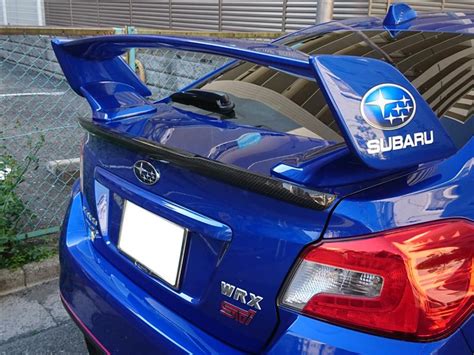 不明 カーボンリアトランクスポイラー のパーツレビュー Wrx Stimisopy みんカラ