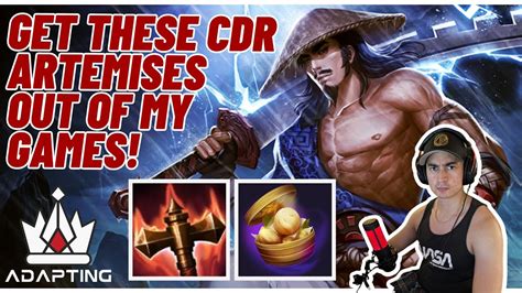 GET THESE CDR ARTEMISES OUT OF MY GAMES Susano GM Ranked Conquest