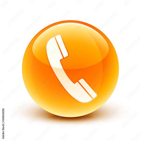 icône téléphone / phone icon Stock Vector | Adobe Stock