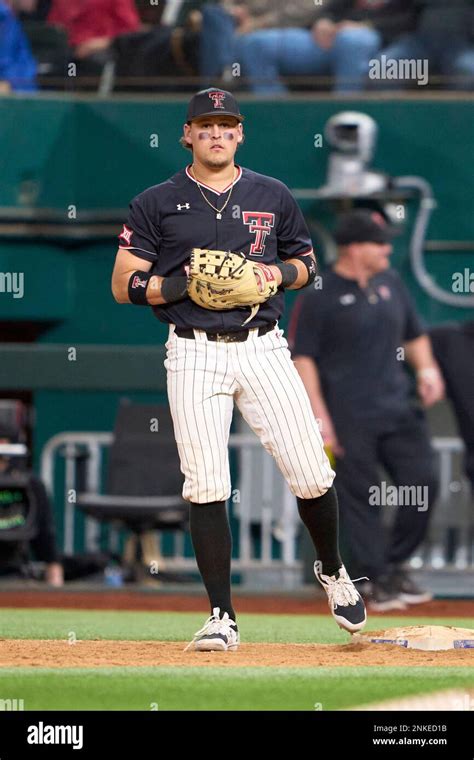 Texas Tech Red Raiders First Baseman Cole Stilwell 18 During An Ncaa