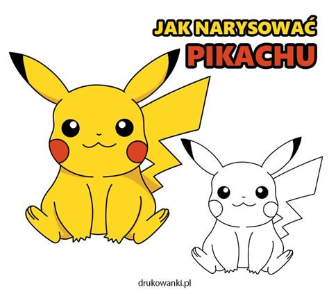 Jak Narysowa Pikachu Instrukcja Krok Po Kroku