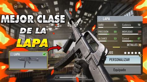 LAPA MEJOR ACCESORIOS MEJOR CLASE DE LA LAPA PARA COD MOBILE 2022