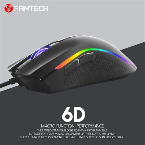 FANTECH X4s Macro Pro Gaming Mouse - FANTECH