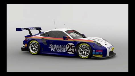 Gt Sport Porsche Rsr Rothmans Livery Youtube