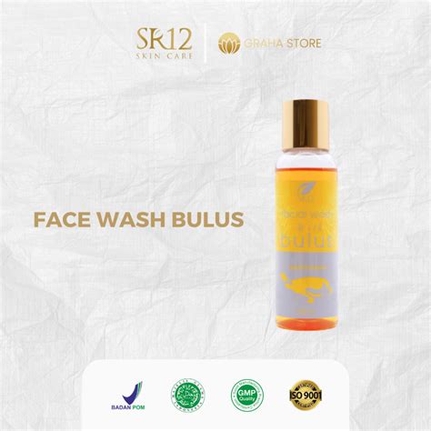 Kulit Cerah Dan Halus Facial Wash Bulus SR12 Graha Store