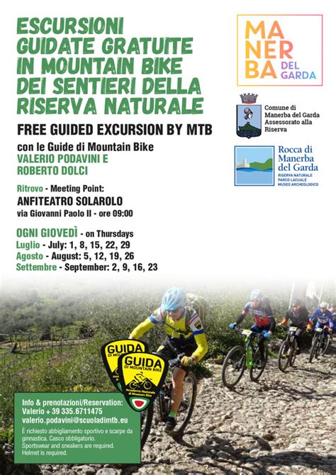 Escursioni Guidate Gratuite In Mountain Bike