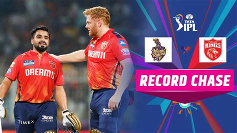 Watch KKR Vs PBKS - Second Innings Highlights Video Online(HD) On JioCinema