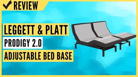 Leggett Platt Prodigy 2 0 Adjustable Bed Base Review YouTube