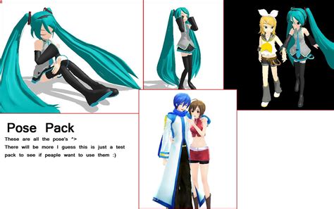 Mmd Pose Pack Dl By Technologicalcat On Deviantart