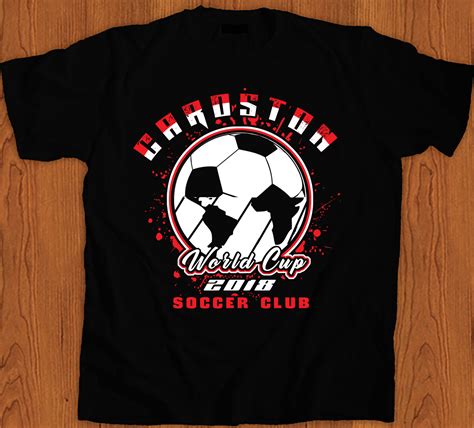 Bold Playful Recreation T Shirt Design For Cardston Soccer Club By