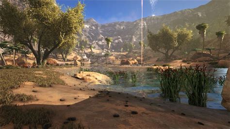 Ark Scorched Earth Ark Survival Evolved Fantasy Landscape Desert