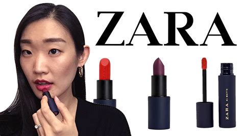 New Zara Beauty Lipstick First Impressions And Review Youtube