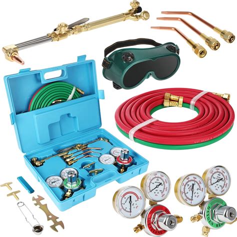 RX WELD Oxygen Acetylene Torch Kit Gas Cutting Welding Kit Portable