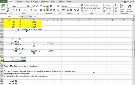 Cómo calcular la media poblacional en Excel Recursos Excel