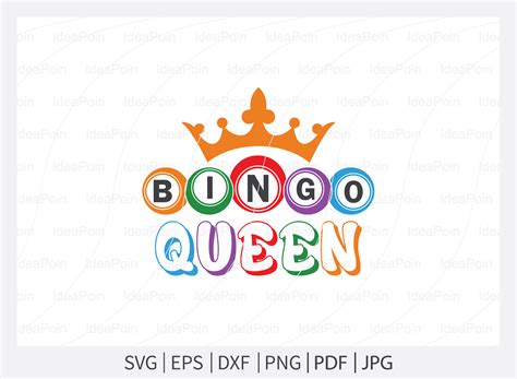 Bingo King Svg, Bingo Queen Svg, Bingo King And Queen Svg, Bingo Svg ...