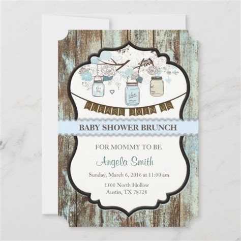 Baby Shower Brunch Invitation | Zazzle.com