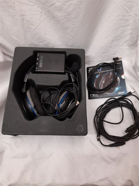 Turtle Beach Ear Force Px4 Wireless Dolby Surround Sound Gaming Headset Cg E05 731855932764 Ebay