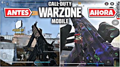 Warzone Mobile Antes Vs Ahora La Mejora Antes De La Gran