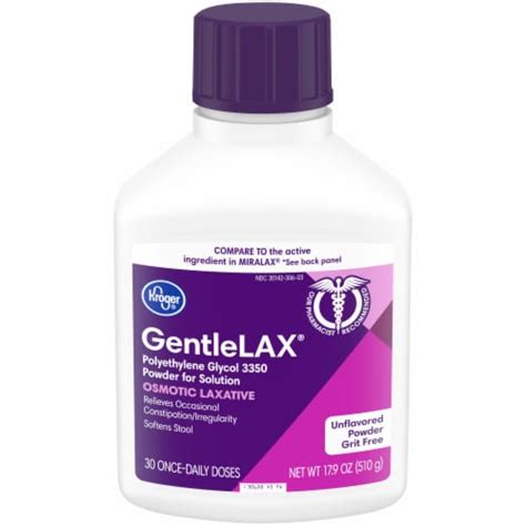 Kroger® GentleLAX® Osmotic Laxative Powder Bottle, 17.9 oz - Kroger