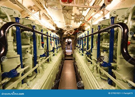 German Submarine Engine Compartment Stock Image Image Of