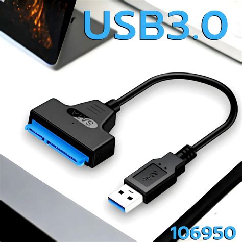 สายเคเบิล Sata เป็น Usb 30 สายเคเบิลฮาร์ดดิสก์ อะแดปเตอร์ ตัวเชื่อมต่อ