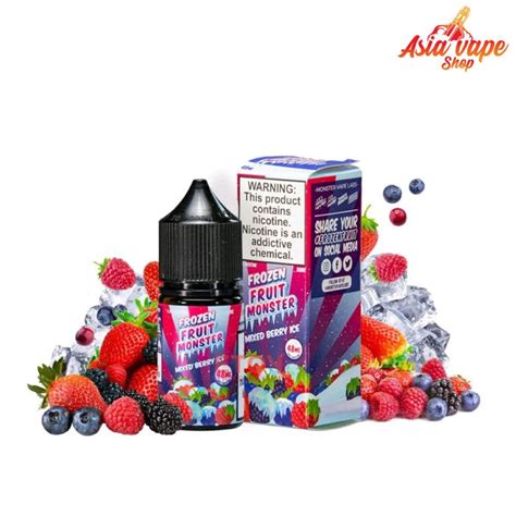 Frozen Fruit Monster Saltnic Mixed Berry Ice Ml Asia Vape Shop