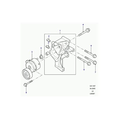 Commander Boulon Discovery 1 2 Et Freelander 1 LAND ROVER FB108121L