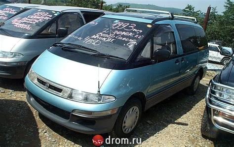 Toyota Estima Emina 1992 1993 1994 минивэн 1 поколение Xr10 Xr20