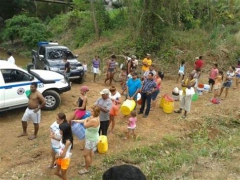 Unas Personas Se Quedan Sin Agua En Oeste De Panam