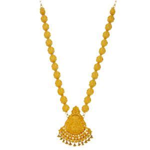 Mgdm Ethnic Stone Red U Type Haram Mahalaxmi Jewels