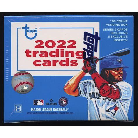 2022 Topps Series 2 Baseball Vending Box Pristine Auction