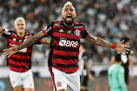 Arturo Vidal Le Da La Victoria A Flamengo En El Cl Sico Contra Botafogo