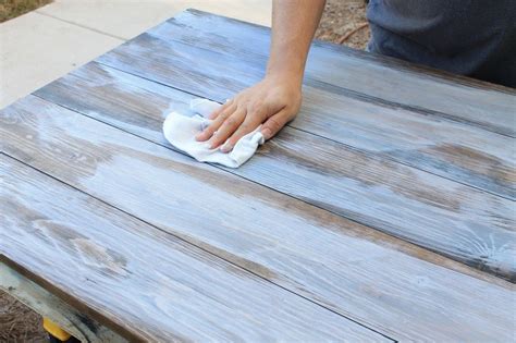 Easy Tutorial On How To Create A Weathered Wood Gray Finish Make New