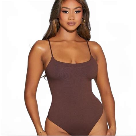 Naked Wardrobe Got The Scoop Bodysuit In Depop