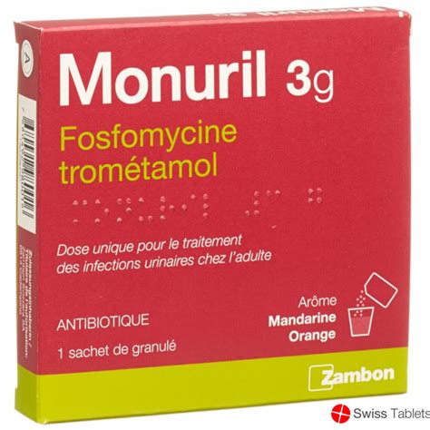 Buy online Monuril Granulat 3g Beutel at SWISS TABLETS