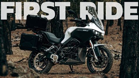 NEW 2023 ZERO DSR X Electric ADV Bike First Ride Review YouTube