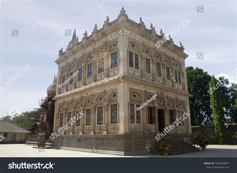 mahadaji shinde chatri facade images stock   objects