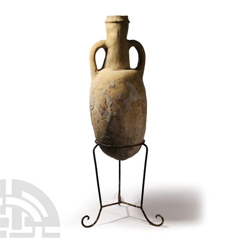 Bid Now Large Roman Terracotta Amphora May 2 0123 10 00 AM BST