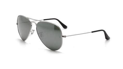 Ray Ban Aviator Large Metal Silver Rb3025 W3277 58 14 Visiofactory