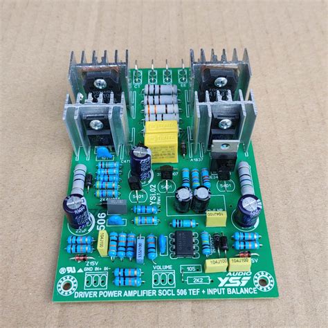 Kit Socl 506 Tef Inbal Driver Power Amplifier Socl 506 Tef Plus Input Balance Lazada Indonesia