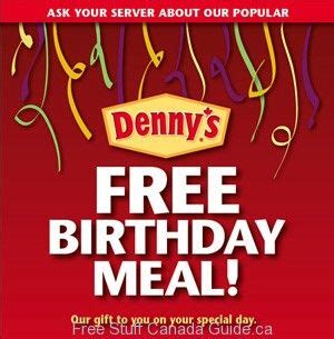 Denny's Coupons Canada Free Birthday Meal,Kids Eat Free | Free birthday food, Kids eat free ...