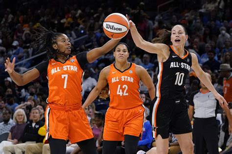 Sue Bird honored, Kelsey Plum wins MVP in WNBA All-Star Game