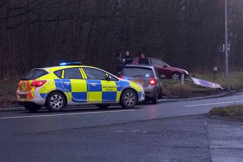 Telford Road Partially Blocked By Crash Shropshire Star