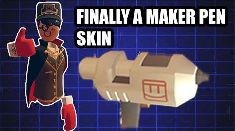 Rec Room Finally Made A Maker Pen Skin Youtube